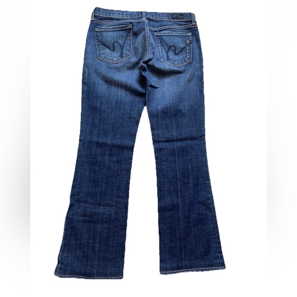 Citizens Of Humanity Denim - CITIZENS OF HUMANITY Kelly Boot Cut Low Rise Dark Blue Jeans Denim Y2K Womens 29